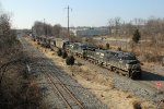 NS 4159, 4359 on H17 RBMN coal train